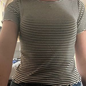 Striped Wild Fable Flowy Shirt